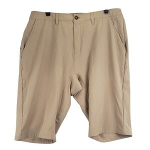 33,000ft Performance Shorts Mens 40 Tan Khaki Hiking Gorpcore Outdoor